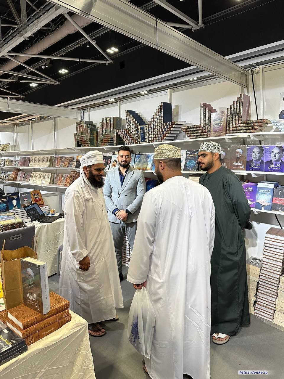 جناح دار_إنكي في معرض_مسقط_الدولي_للكتاب.