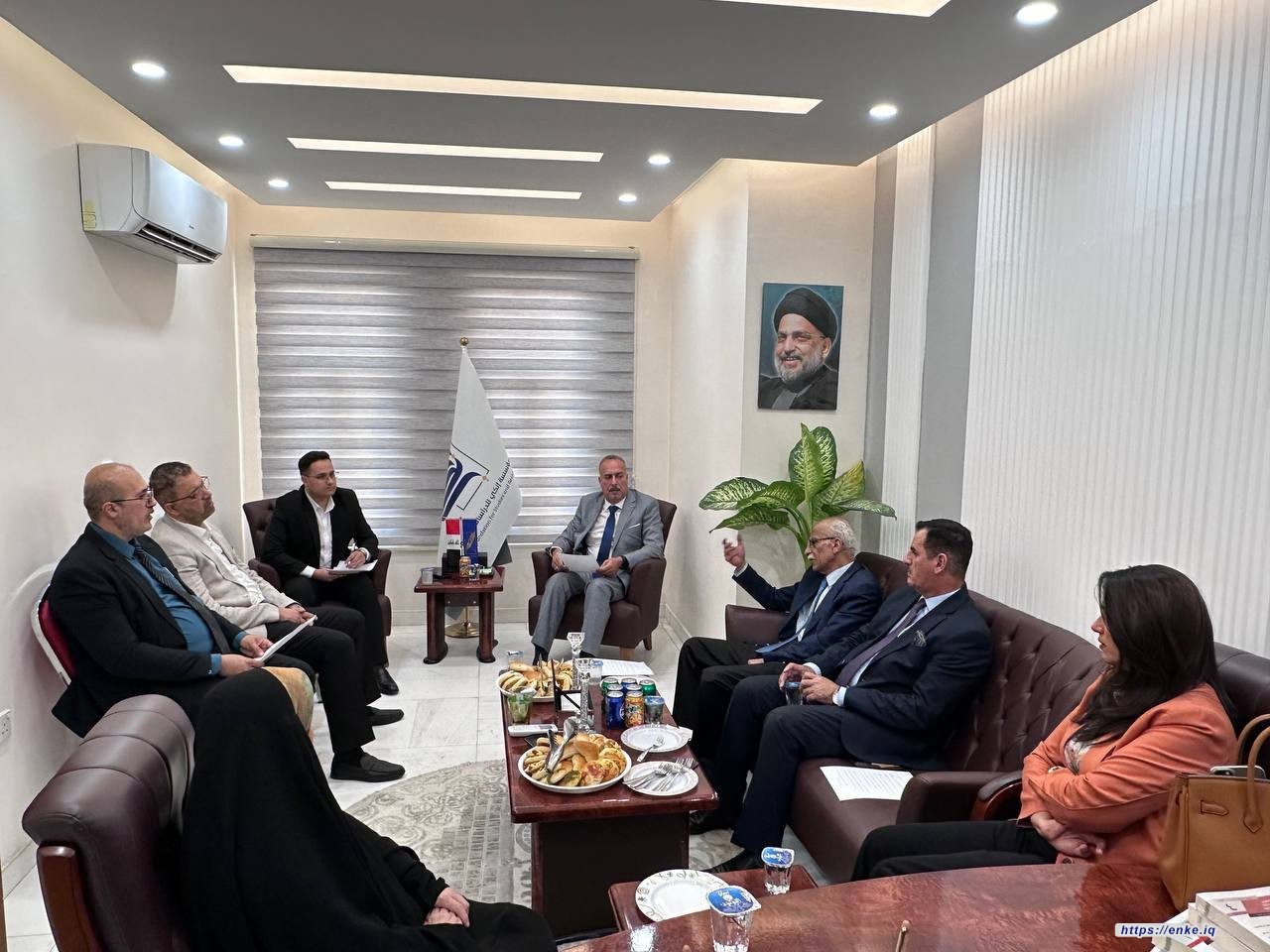 اجتماع هيئة تحرير مجلة إنكي للدراسات الإنسانية والاجتماعية