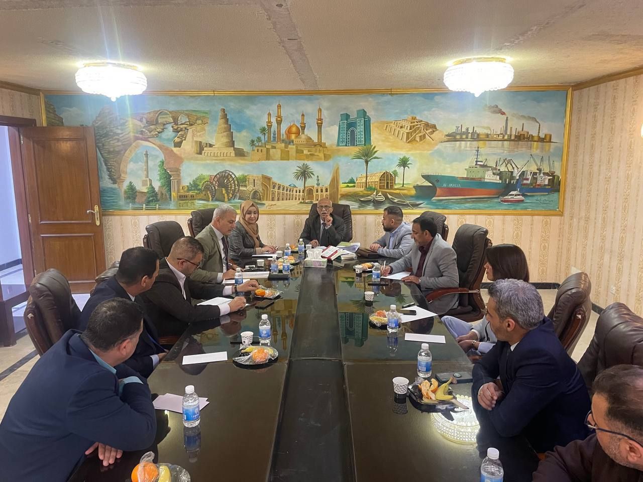 هيأة تحرير مجلة إنكي تعقد اجتماعها الدوري برئاسة رئيس التحرير الأستاذ الدكتور عامر حسن