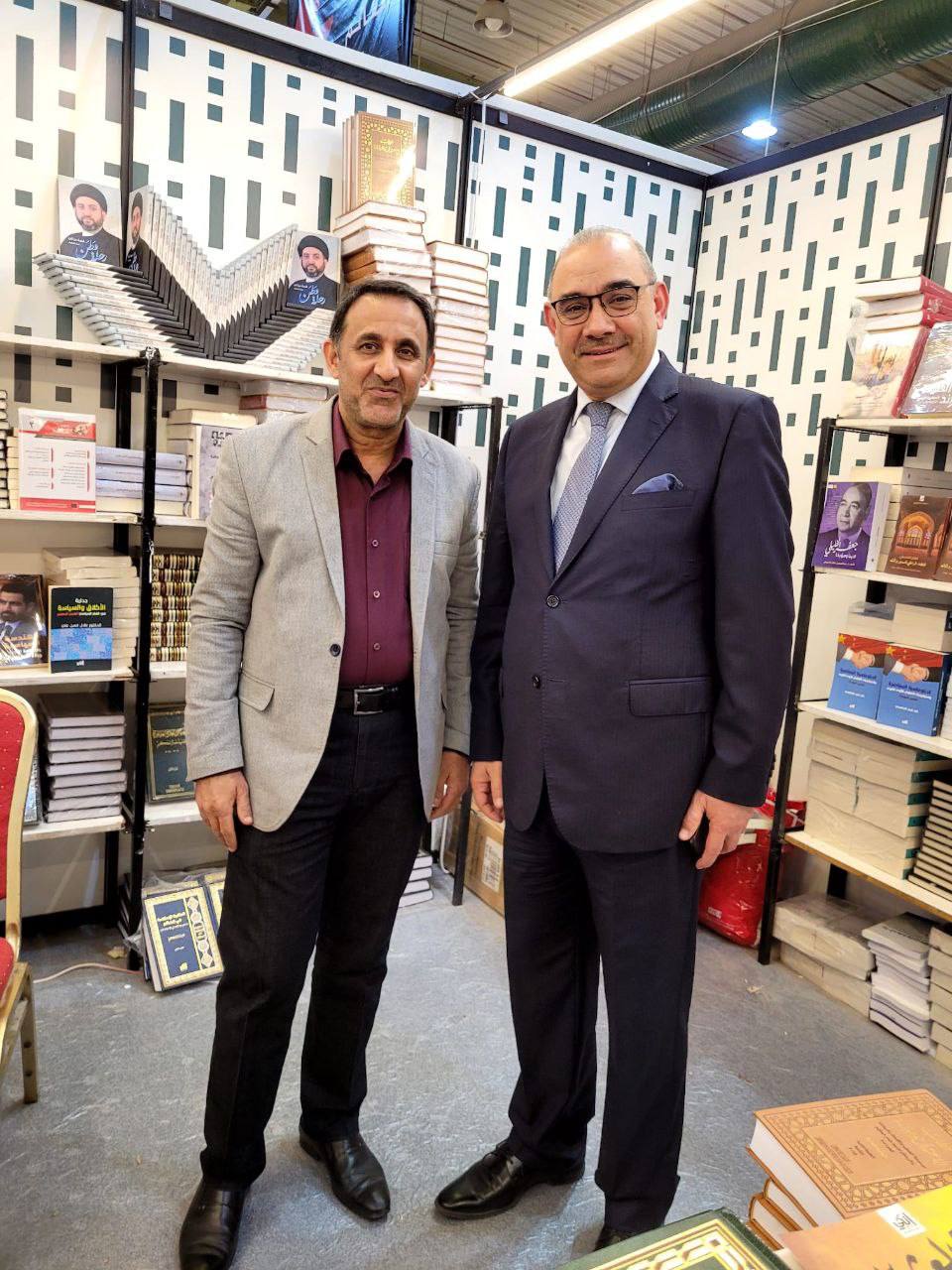 زيارة سفير جمهورية العراق في دولة الكويت جناح دار إنكي