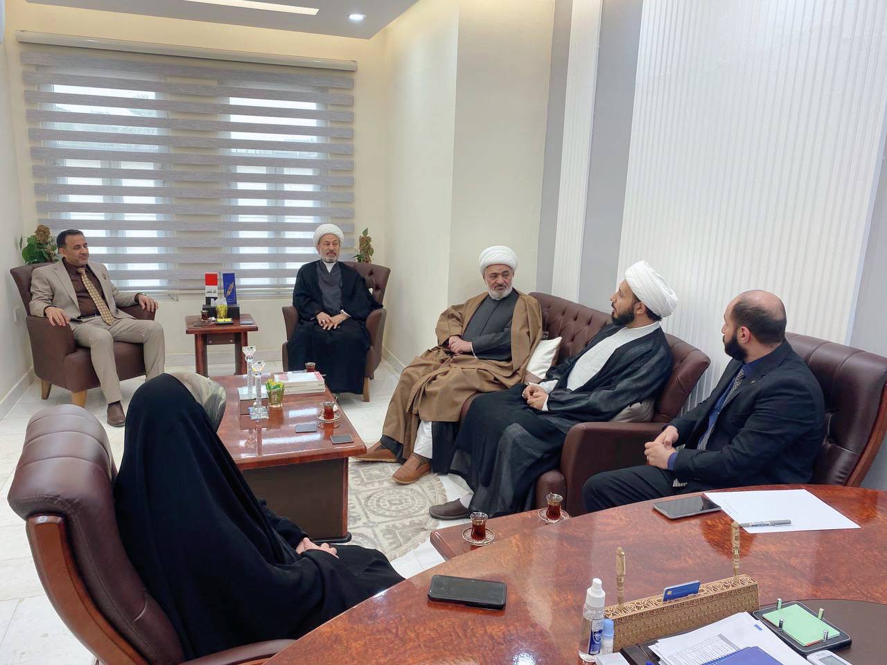 سماحة الشيخ أحمد سلمان الأحمدي في ضيافة مؤسسة إنكي